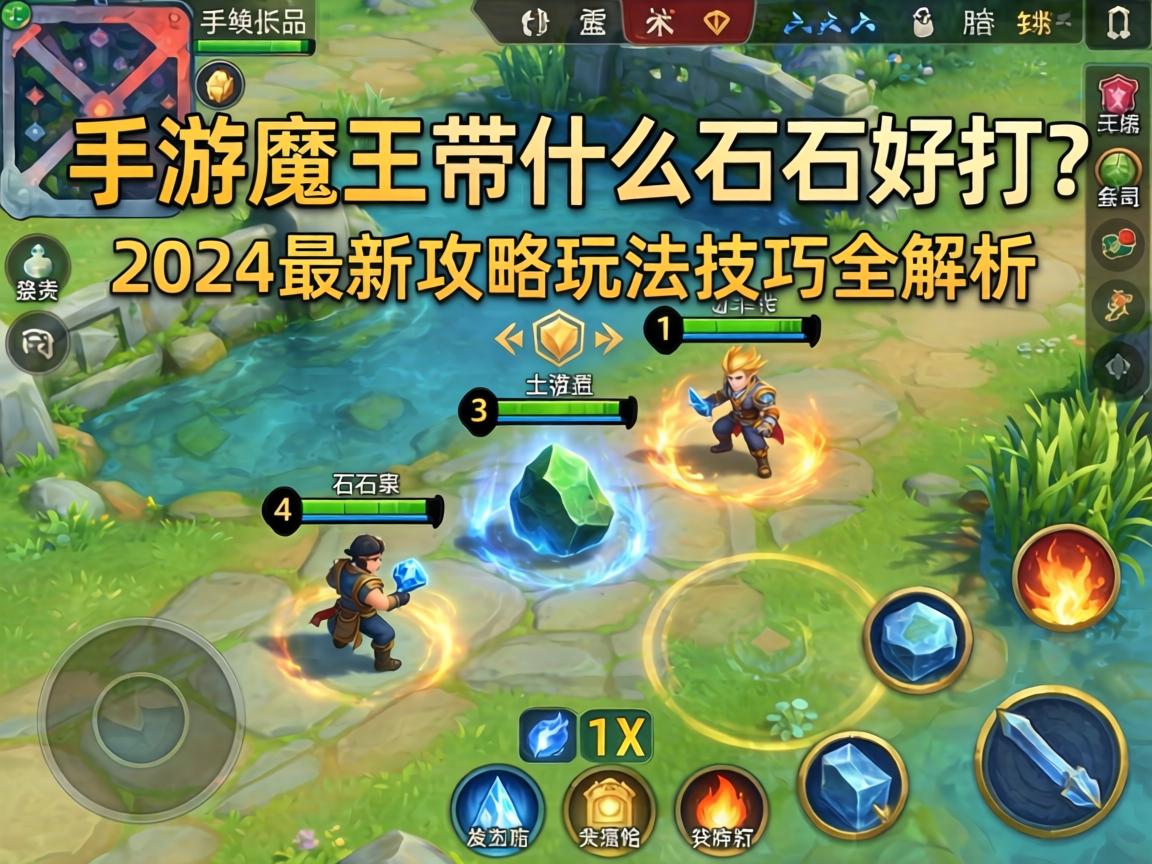 手游魔王带什么石头好打？2024最新攻略玩法技巧全解析