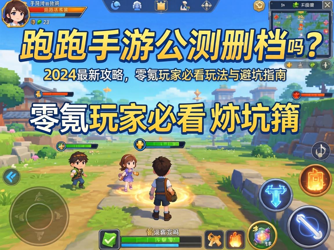 跑跑手游公测删档吗？2024最新攻略，零氪玩家必看玩法与避坑指南