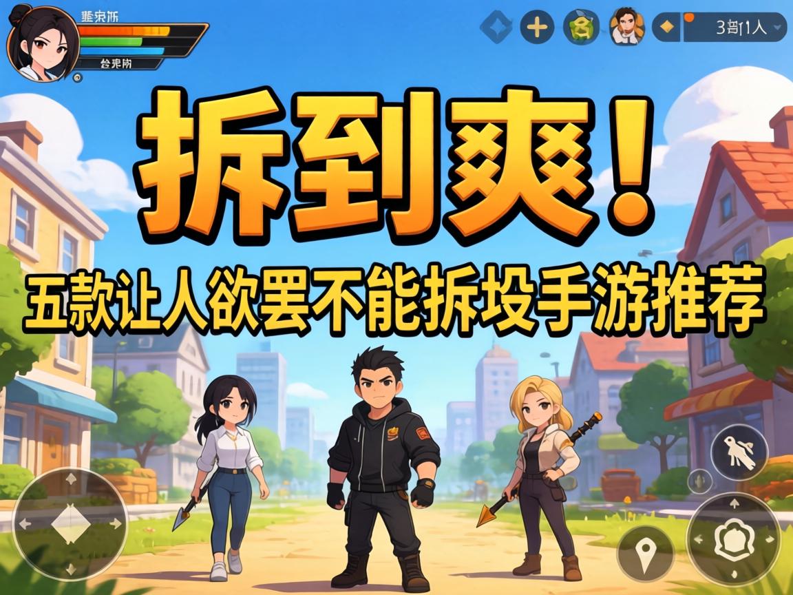 拆到爽!五款让人欲罢不能的拆迁手游推荐