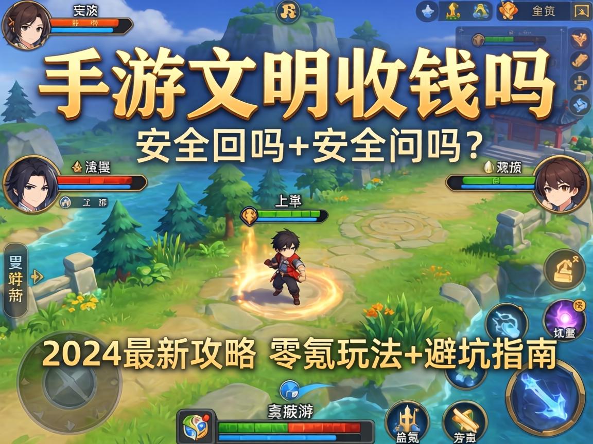 手游文明收钱吗安全吗？2024最新攻略，零氪玩法+避坑指南