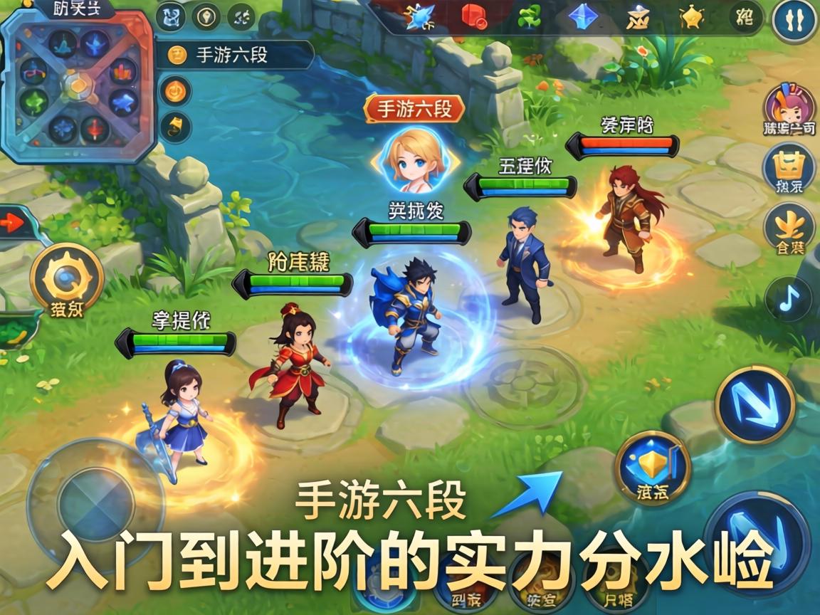 手游六段,从入门到进阶的实力分水岭