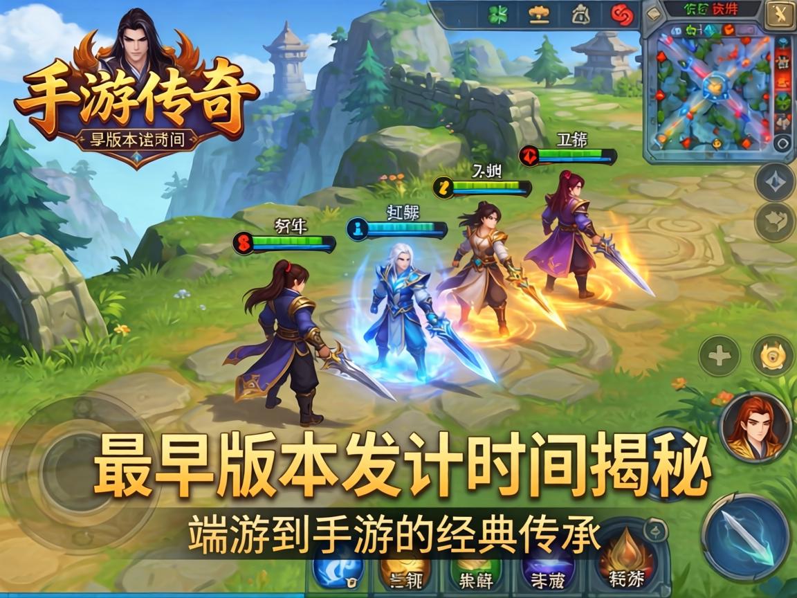 手游传奇最早版本发布时间揭秘,从端游到手游的经典传承 手游传奇最早版本发布时间揭秘