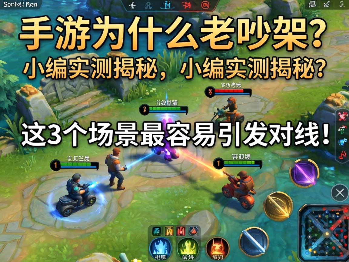 LOL手游为什么老吵架？小编实测揭秘，这3个场景最容易引发对线