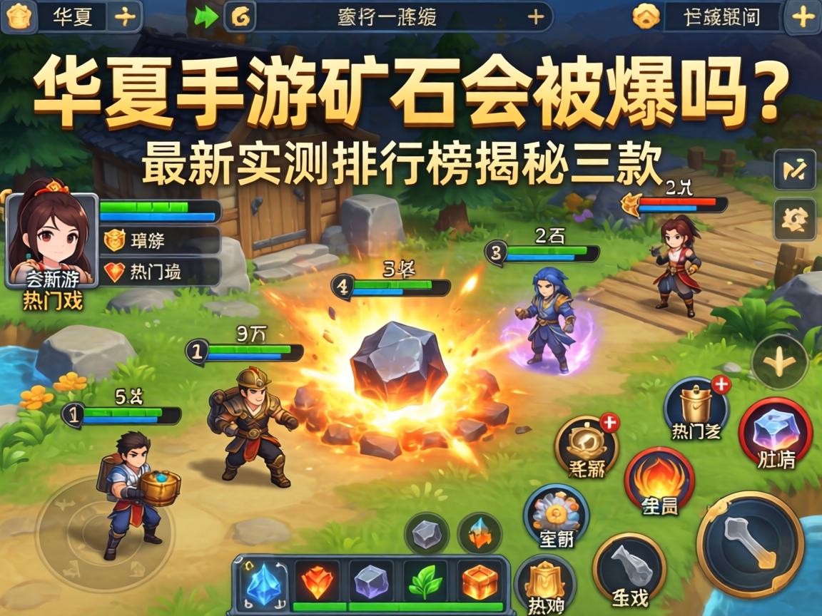 最新实测排行榜揭秘三款热门游戏