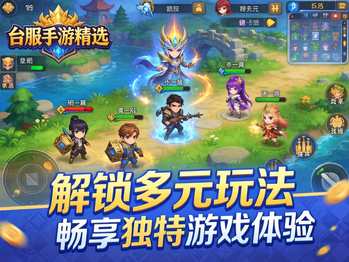 台服手游精选，解锁多元玩法，畅享独特游戏体验