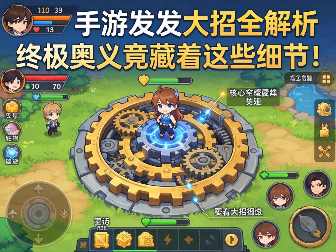 手游发条大招全解析，机械核心的终极奥义竟藏着这些细节！