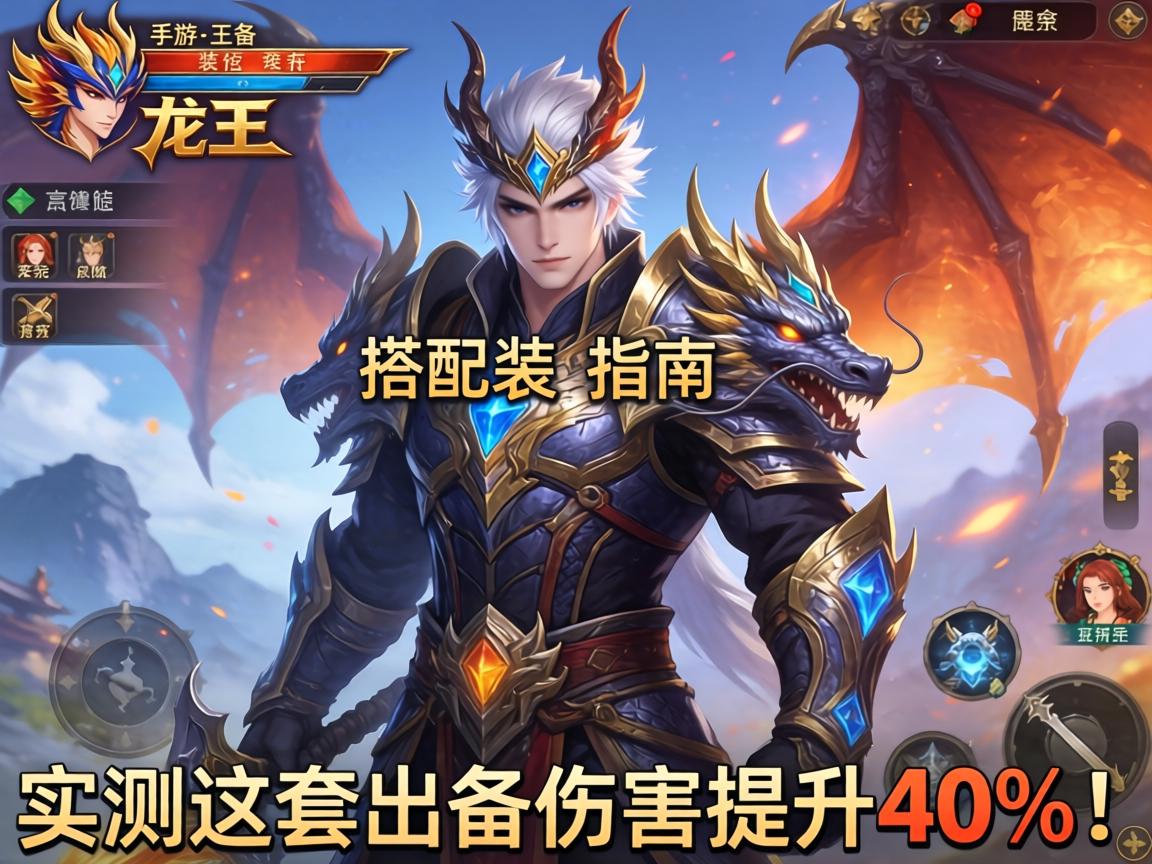 手游龙王装备搭配指南，实测这套出装伤害提升40%！