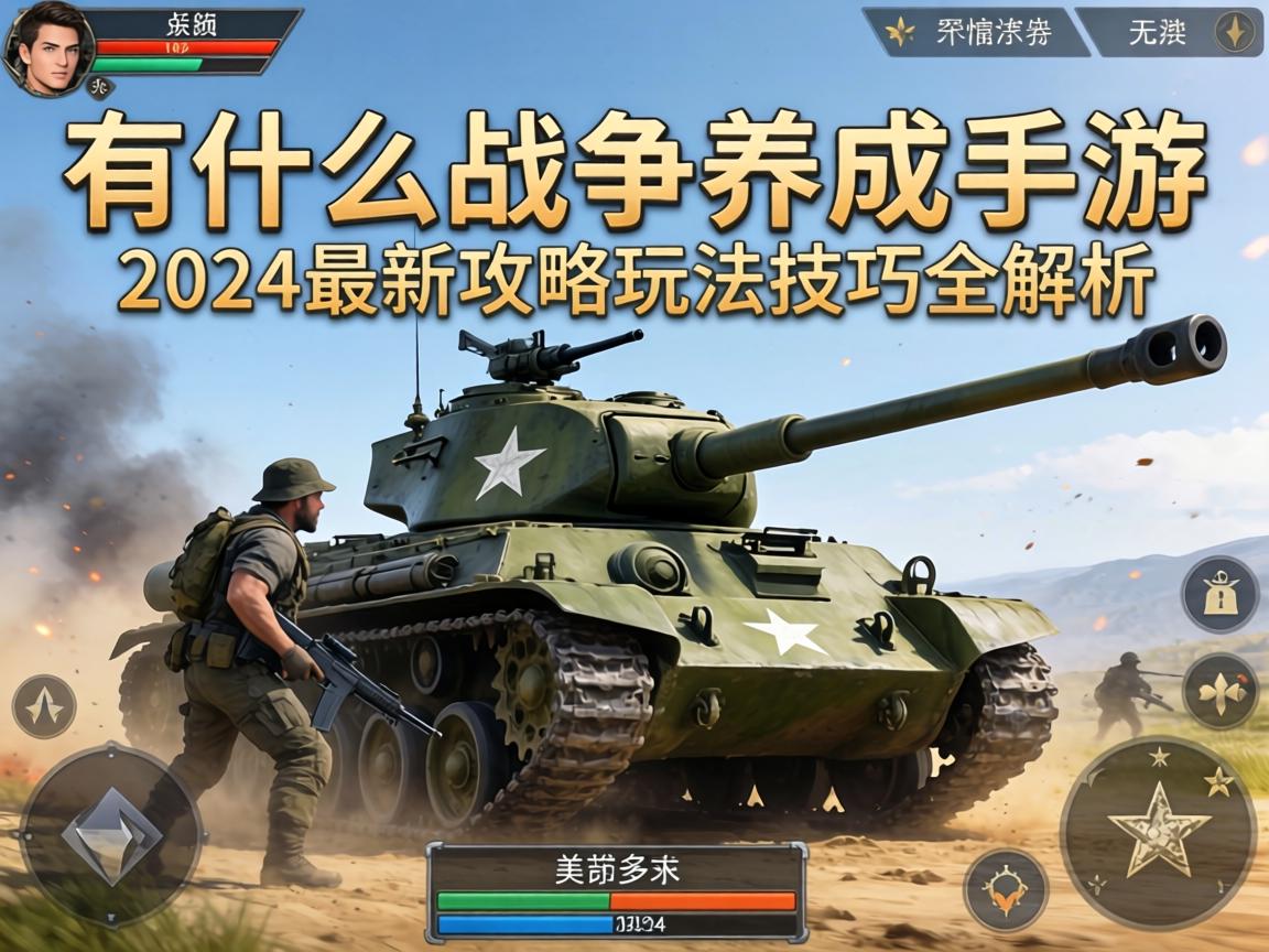 有什么战争养成手游？2024最新攻略玩法技巧全解析