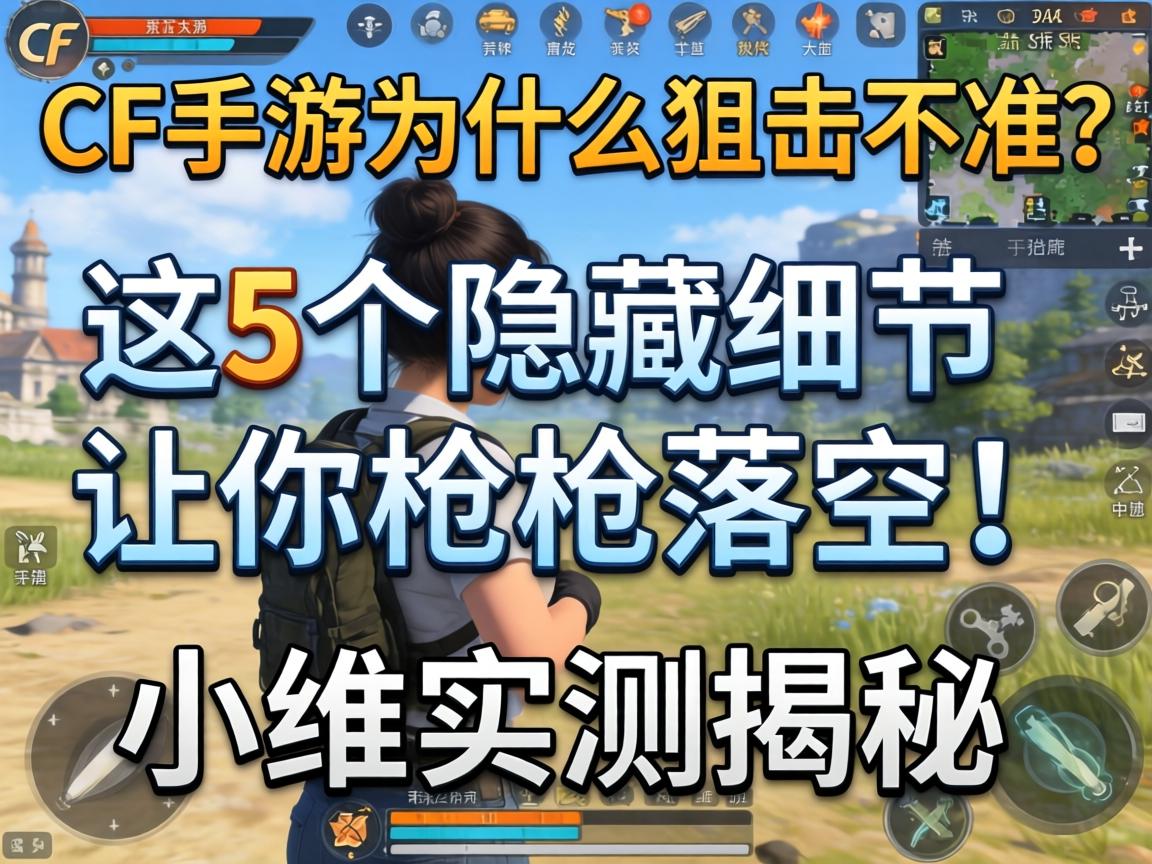 CF手游为什么狙不准？这5个隐藏细节让你枪枪落空！小编实测揭秘