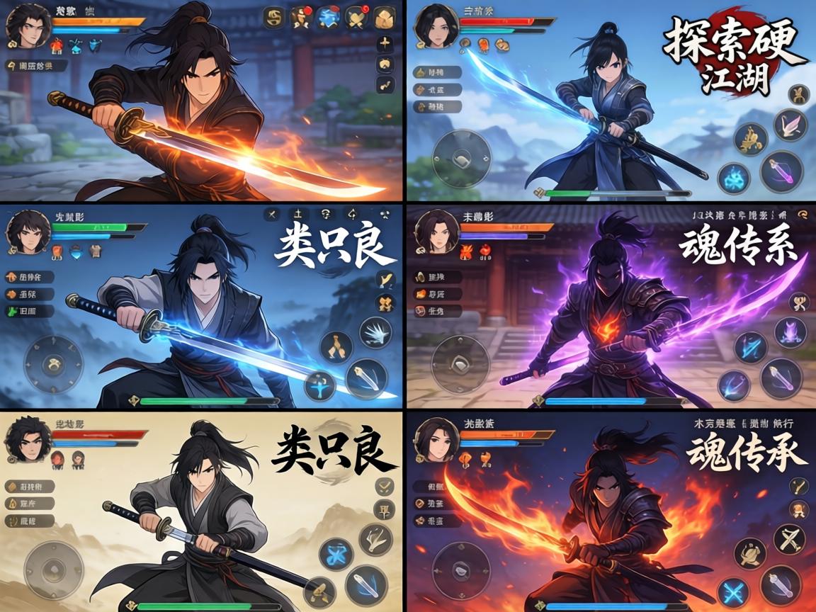 探索硬核江湖，五款类只狼手游的刀光剑影与魂系传承