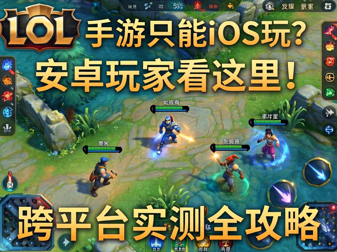 LOL手游只能iOS玩？安卓玩家看这里！跨平台实测全攻略