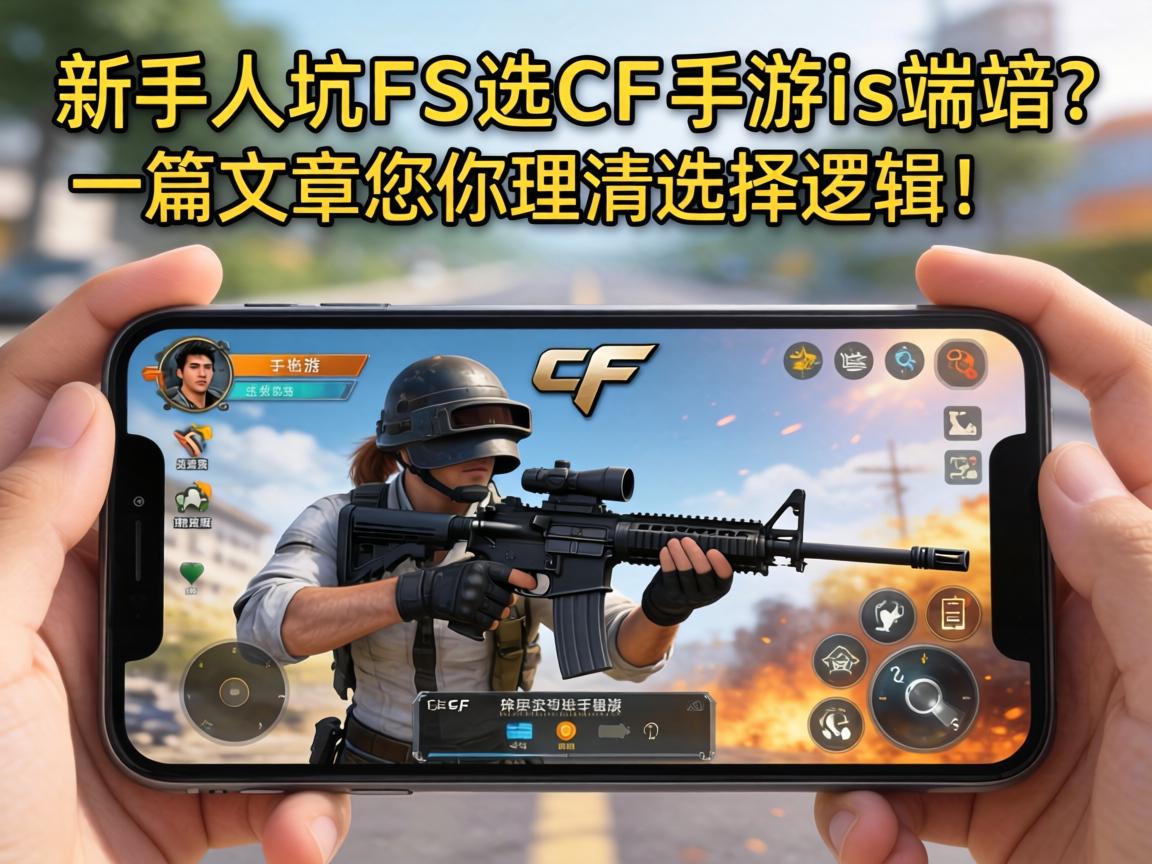 新手入坑FPS选CF手游还是端游？一篇文章帮你理清选择逻辑