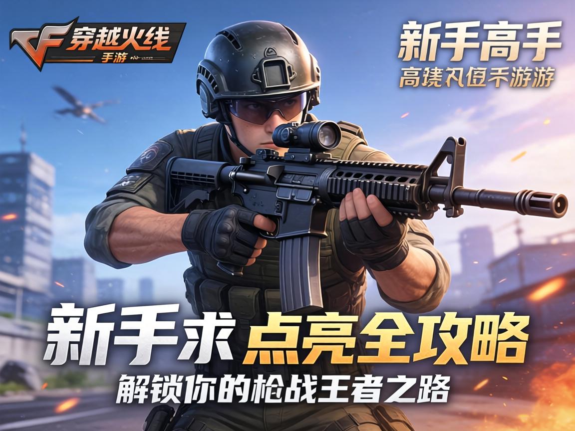 从新手到高手，穿越火线手游点亮全攻略，解锁你的枪战王者之路