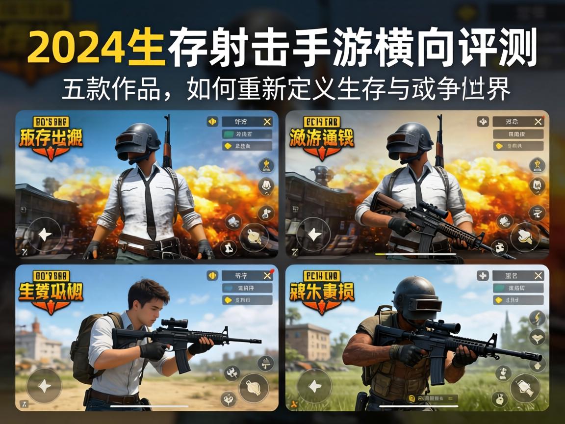 2024生存射击手游横向评测,这五款作品如何重新定义生存与射击的边界?