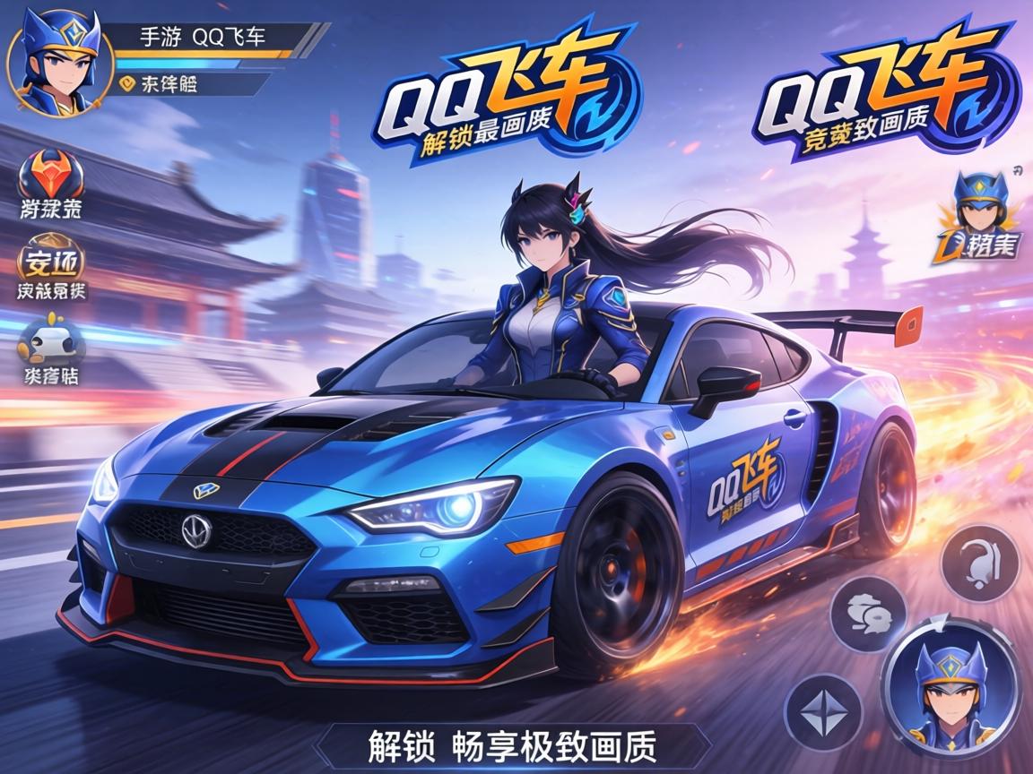 手游QQ飞车，解锁最佳画质，畅享极致竞速体验