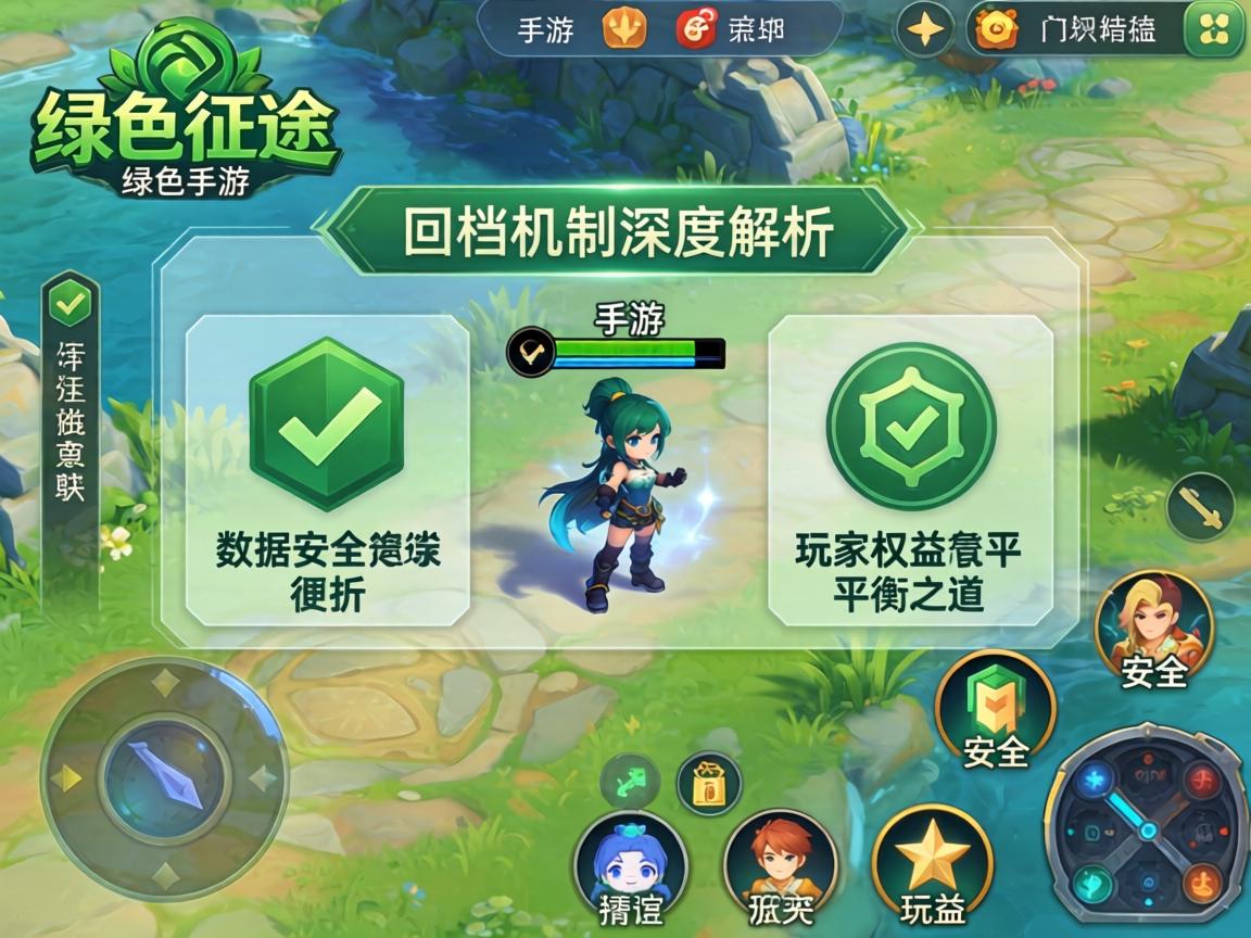 绿色征途手游回档机制深度解析,数据安全与玩家权益的平衡之道