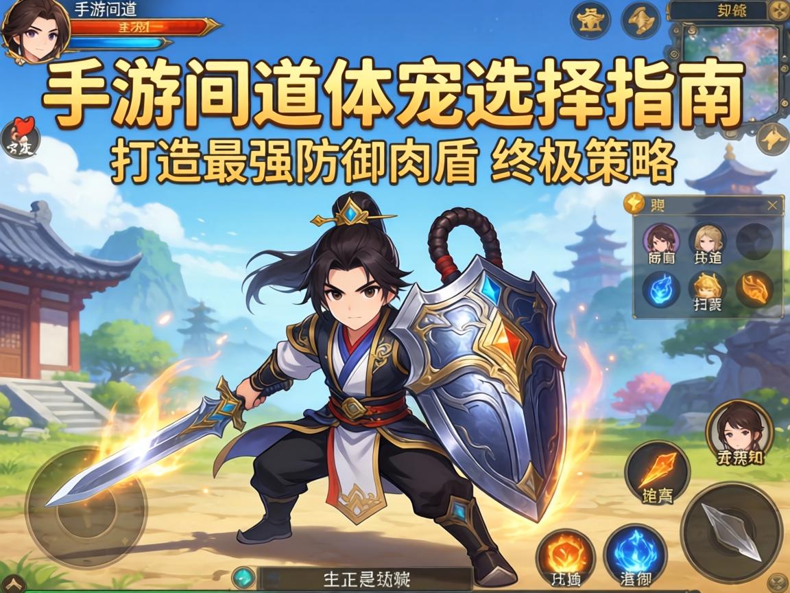 手游问道体宠选择指南,打造最强防御肉盾的终极策略