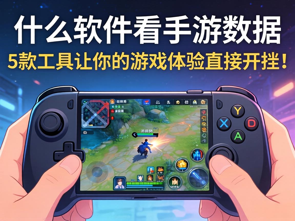 什么软件可以看手游数据？这5款工具让你的游戏体验直接开挂！