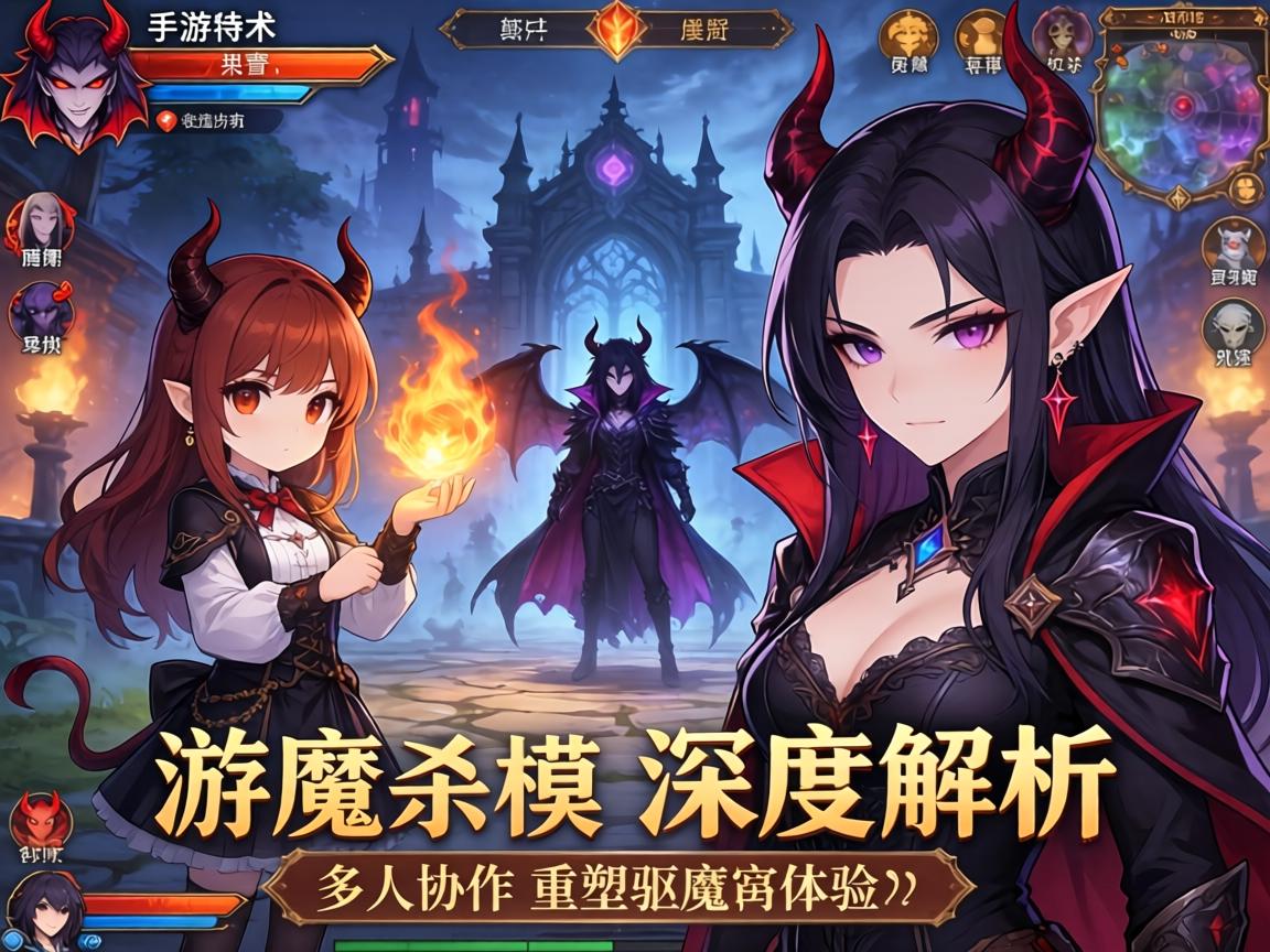 恶魔学家手游联机模式深度解析，多人协作如何重塑驱魔体验？