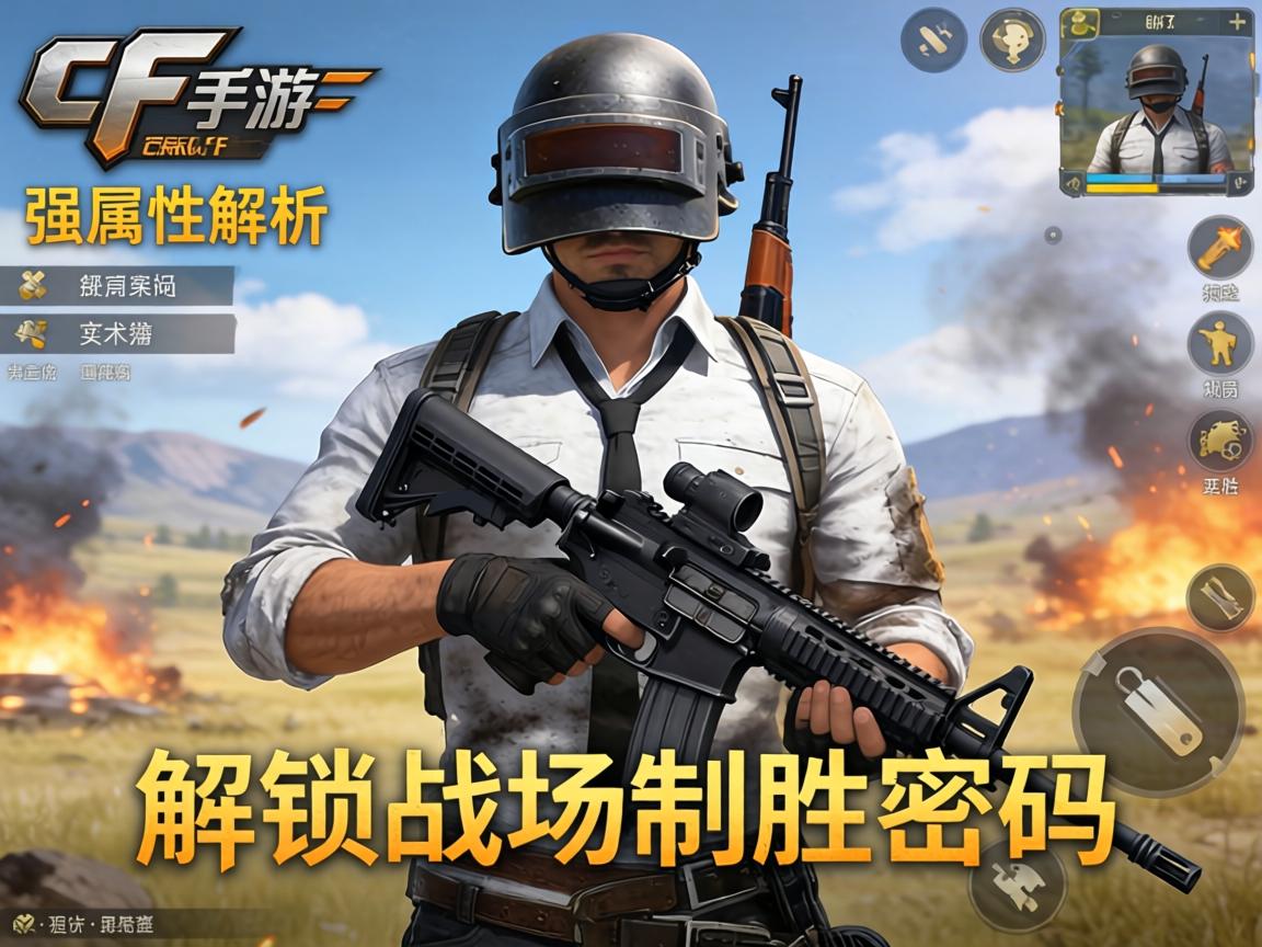 手游CF强属性解析，解锁战场制胜密码