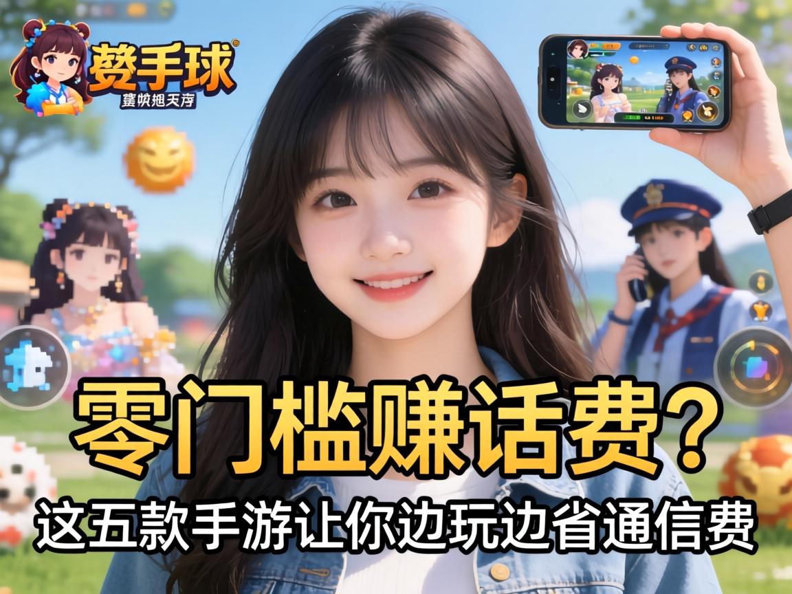 零门槛赚话费？这五款手游让你边玩边省通信费