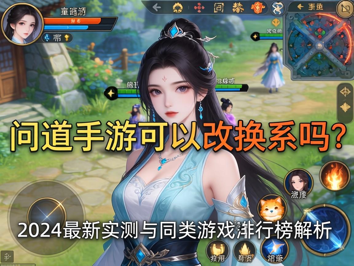 问道手游可以改换系吗？2024最新实测与同类游戏排行榜解析