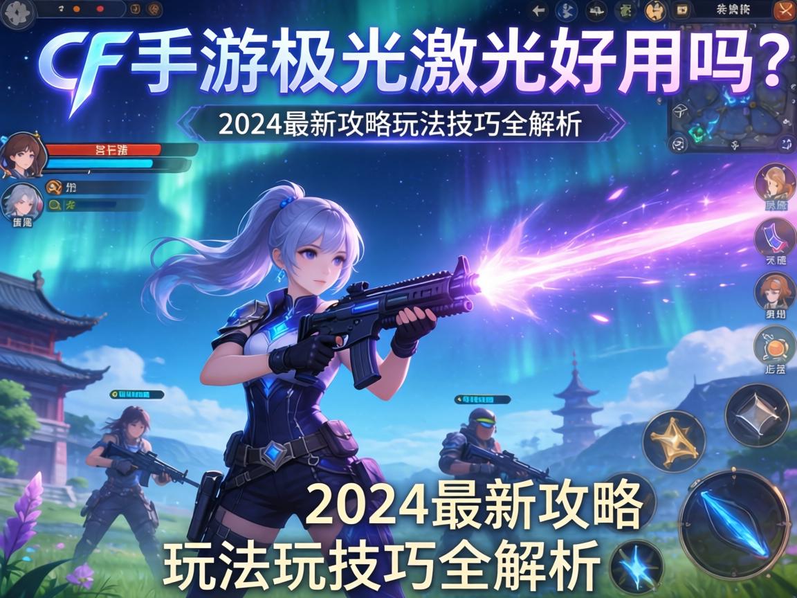 CF手游极光激光好用吗？2024最新攻略玩法技巧全解析